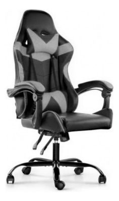 Silla Gamer Lumax Rom Negro/azul, Rojo, Gris, Blanco