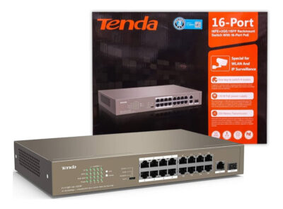 Switch Poe Tenda 16+2 Puertos