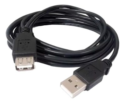 Cable Alargues De Usb 1.5 Metros Extensor Hembra Macho