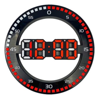 Reloj Led Electronico Rojo De Pared – Sertel Shop