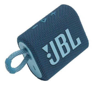 Parlante Jbl Go 3 Portátil Con Bluetooth Waterproof Blue