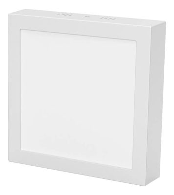 Plafon Panel Led Spot Luz Día Fría 12w Cuadrado De Exterior