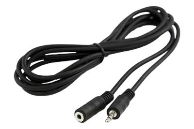 Cable De Audio Alargue Extension Spica 3,5mm Macho Hembra 3m