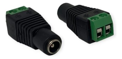 Conector Jack Hembra X2 Para Cámaras Cctv