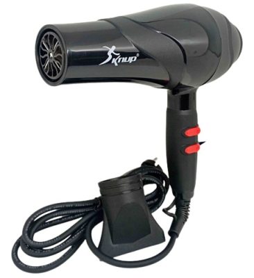 Secador De Pelo Profesional Knup Negro 220v