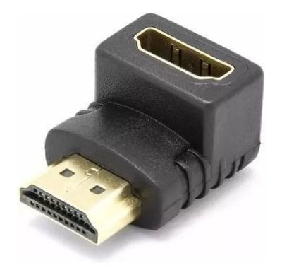 Adaptador Cupla Hdmi Angulo 90 Grados Macho Hembra