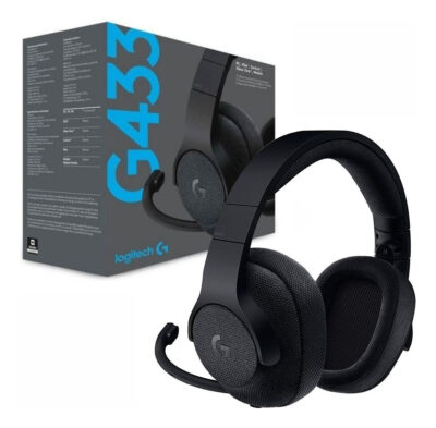 Audifono Logitech Gamer G433 7.1 Surround C/micrófono