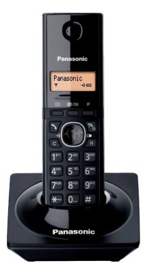 Teléfono Panasonic Kx-tg1711 Inalámbrico – Color Negro