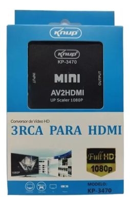 Conversores Rca – Hdmi – Adaptadores – Sertel